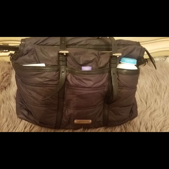 Black Burberry Diaper Bag - Picture 2 of 8
